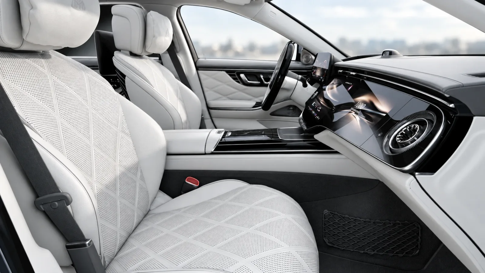 Mercedes-Maybach S-Class — Materials & details (interior visualisation)